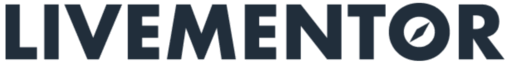 Logo de LiveMentor, école en ligne pour entrepreneurs