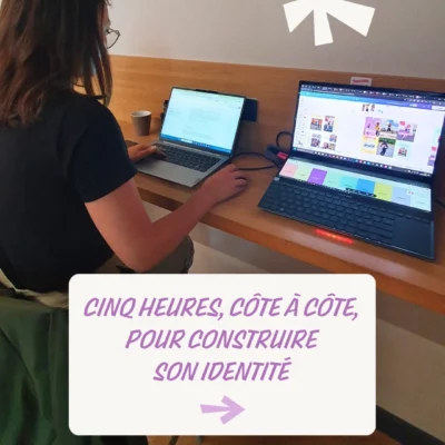 Cinq heures, assises côte à côte, et on repart avec de quoi communiquer.
C'est comme ça qu'on a travaillé avec Miyuki, coach sportive à Caen, en reconversion.
Pendant qu'elle travaillait ses thèmes de contenu, je construisais ses modèles Instagram. Pendant qu'elle peaufinait ses textes, je mettais son flyer en page, puis la structure de son site.
Le soir, elle repartait avec huit modèles Canva, un flyer prêt à imprimer et un site structuré.
C'est mon format Workshop “2 cerveaux, 4 mains”.
TARIFS :
Une journée de 5h > 800€ TTC
Pour aller plus loin, deux journées de 5h > 1300€ TTC
#canva #identitevisuelle #workshop #communication #caen